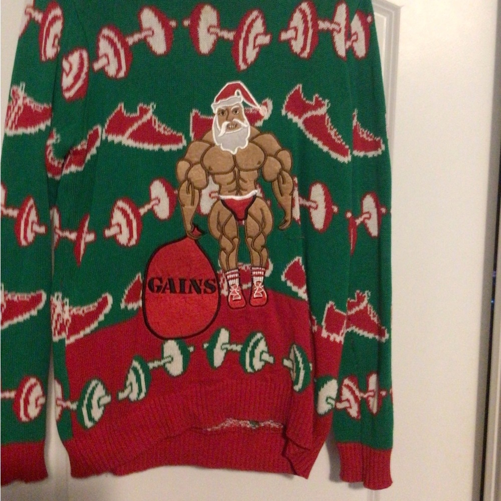 Men’s Christmas Santa Sweater Size Small